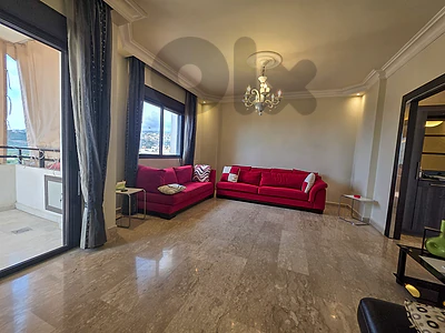 155 SQM Furnished Apartment in Zikrit + Sea and Mountain View