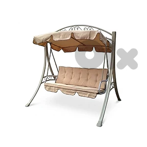 Outdoor 3-Seater Garden Swing Chair - أرجوحة حديقة خارجية لثلاثة أشخاص