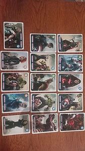 Marvel Avengers Trading Battle Card Lot