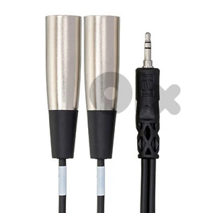 HOSA 3.5MM TRS M TO DUAL XLR M