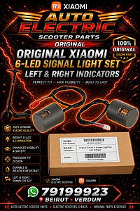 electric scooter orginal Xiaomi 6 SIGNALS LIGHT SET LEFT AND RIGHT