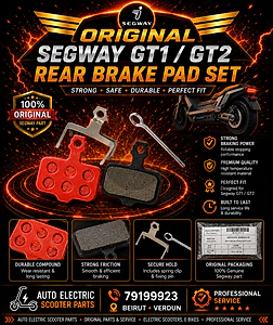electric scooter orginal Segway gt1 gt2 rear brake pads