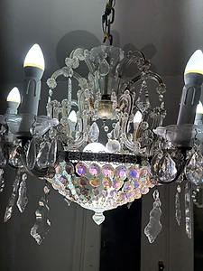 Small Chandelier Crystal