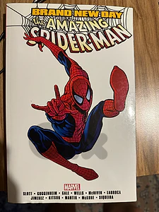 comic book  spider man brand new day ( new movie coming out) vol 1