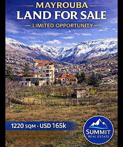 Land for Sale in Mayrouba | Residential Development Opportunity |