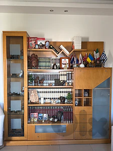 Bookshelf Cabinet & coffee Table Set