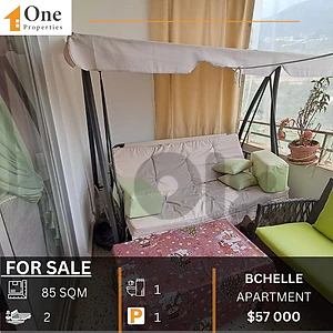 APARTMENT FOR SALE IN BCHELLE JBEIL