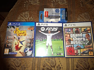 Ps5 extender/ fc25 /gta v / it takes two.