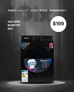 washing machine 8 kg 200$