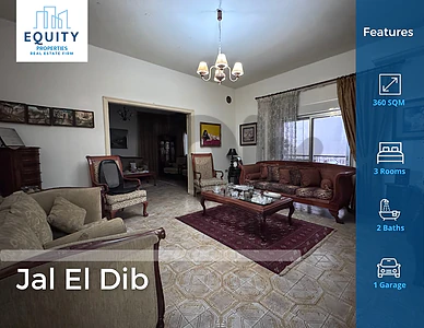 360 SQM Apartment With Terrace For Sale In Jal El Dib #RH46596