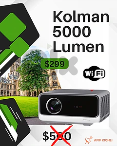 Kolman Projector 5000 Lumens