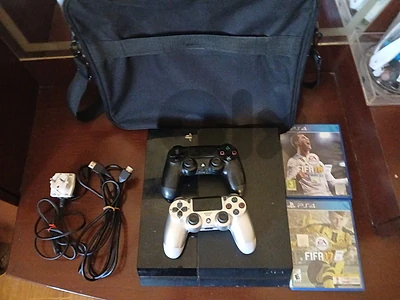 ps4 with 16 game 2 controllers