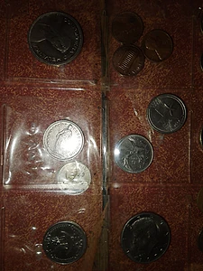 old coins album