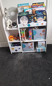 kids toys books storage