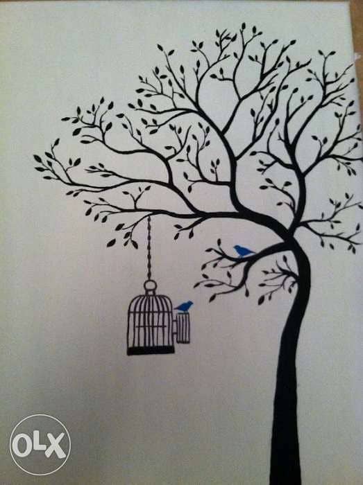 Wall drawing painting 0