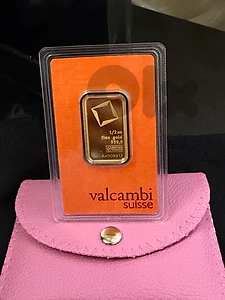 Gold Valcambi Suisse Ounse 1/2 (15,55 Gr)