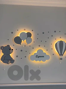 wood wall lamps