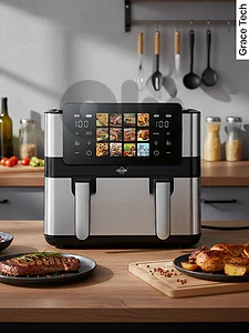 air fryer dual tray 12L UAKEEN GERMANY