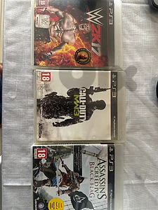 wwe2k17,call of duty mw3 , assassin creed black flag