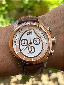 Zoughaib & Co. Swiss Chronograph 46mm Ronda 13Jewels Sapphire Big Date