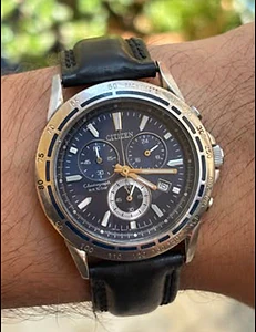 Rare Citizen Blue Speedy Chronograph Tachymeter bezel Serial #0001