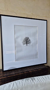 Graphic image in frame