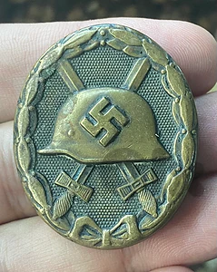 نيشان وسام الماني نازي للجنود اصيبوا بالجروح العمليات القتالية Nazi