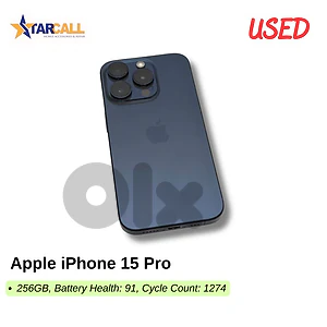 Used Apple iPhone 15 Pro