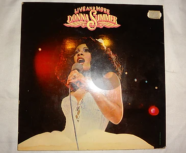 Donna Summer Live and More. 2x vinyl gatefold