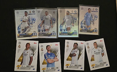 Topps Match Attax Real Madrid 8-Card Lot - 2023/24 UCL Topps Match Attax Real Madrid 8-Card Lot - 2023/24 UCL