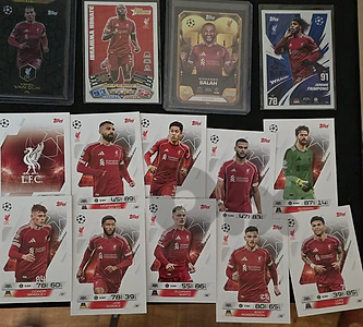 Topps Match Attax 2025/26 Liverpool Premium Lot Topps Match Attax 2025/26 Liverpool Premium Lot