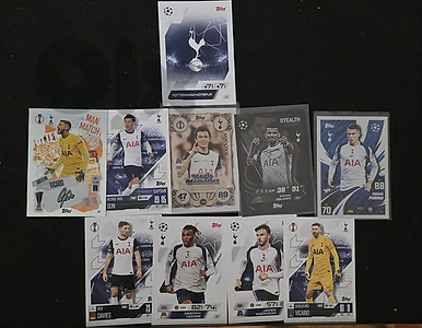 Topps Match Attax 2025/26 Tottenham Hotspur Premium 10-Card Lot - Topps Match Attax 2025/26 Tottenham Hotspur Premium 10-Card Lot -