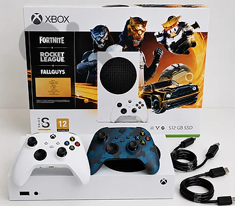 🎮 XBOX SERIES S — FORTNITE BUNDLE | 2 CONTROLLERS | BASICALLY NEW 🎮