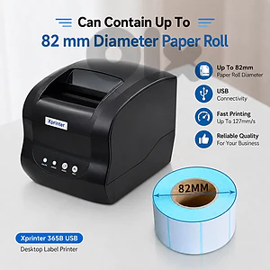 xprinter thermal label & receipt printer usb