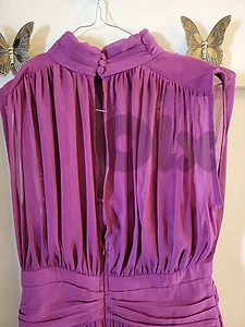 purple dress