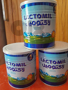 3x milk bottles