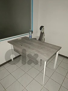 Office desks and conference table