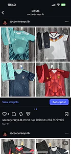 Soccer jerseys for Sale