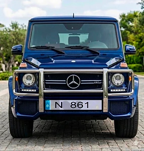 861 N plate number