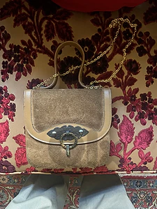 Authentic Vintage 1970s Handmade Le Soir Shoulder Bag