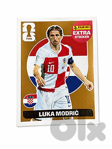 luka modric (extra sticker rare)