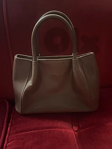 Authentic Vintage Miu Miu Brown Pebbled Leather Tote Bag - Archive Era