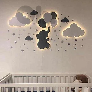 wood wall lights