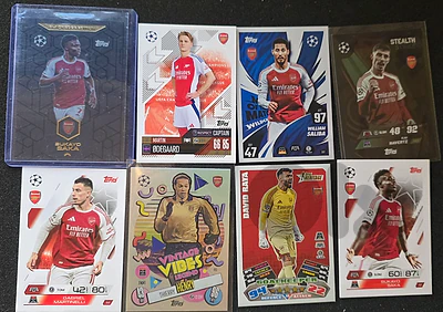 Arsenal cards from Topps Match Attax UEFA Champions League