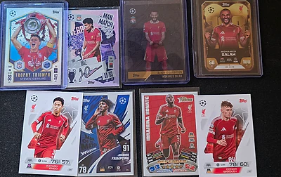 Topps Match Attax Liverpool Premium Lot (9 Cards)