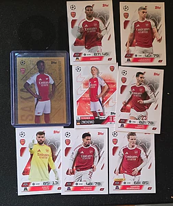 Topps Match Attax Arsenal Lot (8 Cards)