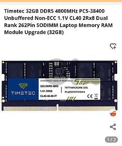 ram 32 gb ddr5