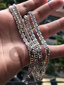 سنسال فضة قصة كرتير المميز الوزن 30 غرام السعر  150$