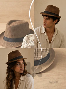 new straw hat in tag
