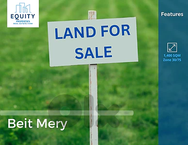 1400 SQM Land For Sale In Beit Mery With Sea View #RH46692
